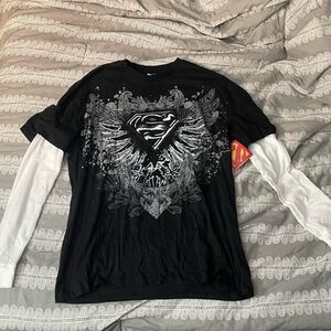 DC Comics Superman Y2K Long-Sleeve Shirt